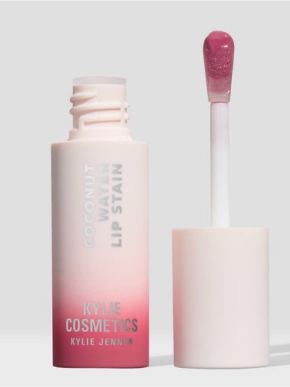 Kylie Cosmetics Coconut Water Lip Stain — Pink Taffy 377- NIB